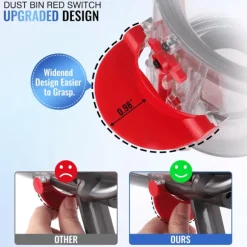 Ersättningsdammsugare + Filter för Dyson V11, V15, SV14, SV15, SV22 Dammsugare