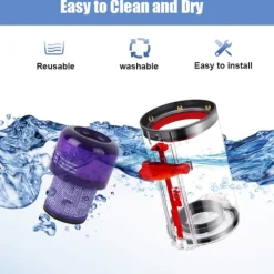 Ersättningsdammsugare + Filter för Dyson V11, V15, SV14, SV15, SV22 Dammsugare
