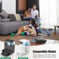 Ersättningsdelar för iRobot Roomba Plus 405/505 Combo dammsugare - Håll din robotdammsugare i toppskick