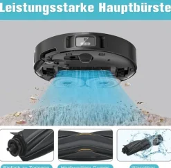 Ersättningskit Kompatibelt med Xiaomi Mova E30 Ultra/X30 Ultra Tillbehörsset för Optimal Rengöring