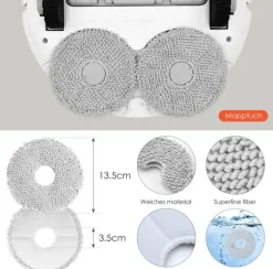 Ersättningstillbehör för Xiaomi X20+/Dreame X40 Ultra