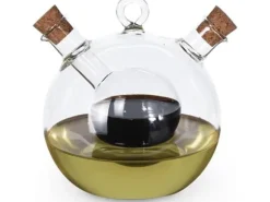 Excellent Houseware flaska olivolja dispenser balsamvinäger 2in1 universal