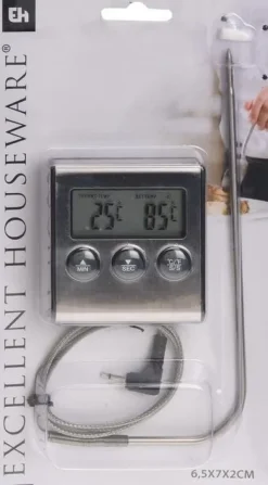 Excellent Houseware kötttermometer för kök elektronisk sond universal
