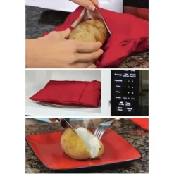 Expresskokpåse för potatis i mikrovågsugn