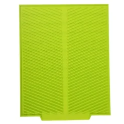 Extra stor diskmatta av premium värmebeständig silikon (grön)