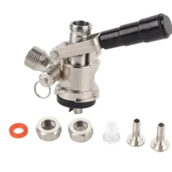 Fatkoppling S-typ fatölsdispenser med säkerhetstryckventil hembryggningssystem