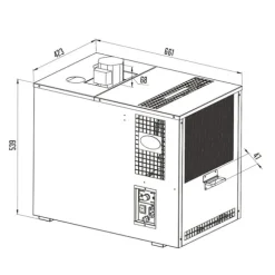 Fatölskylare, Ölkylare, Öltapp Lindr AS-200 4/6/8 linjer att välja mellan, flödeskylare, våtkylare - under disk, Green Line, Kylslingor:6-radig