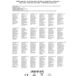 Fatölskylare, Ölkylare, Öltapp, Öldispenser, Ölmaskin, Ölautomat Lindr AS-200, 8-line, flödeskylare, våtkylare - under disk, Green Line