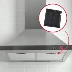 FCH160 kolfilter för Candy hood - Designad för modellerna 49019595, 94212247400, EFC60400X