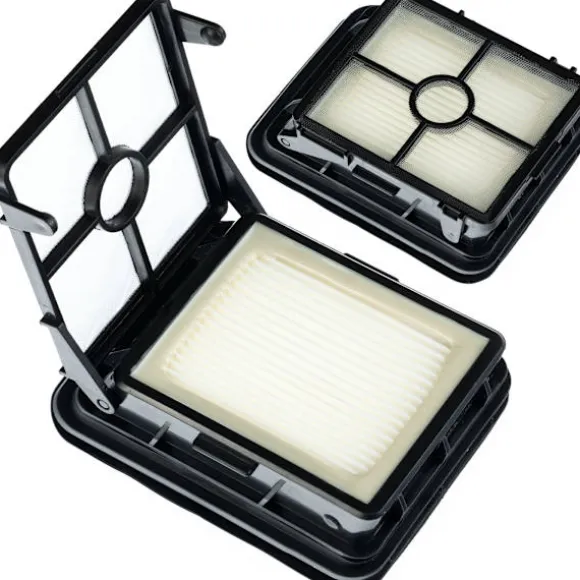 Filter och Borstset 2x HEPA 2x Rullar – Dubbel Rengoring | Mikrofiber Nylon | Ersattningsdel för Bissell CrossWave 1866 17132