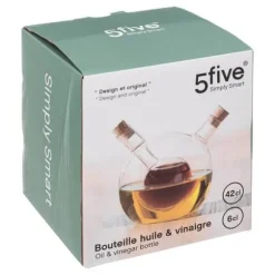 5five - flaska olja/vinäger glas 0,48l