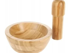 5five Mortel med mortelstöt i bambu, Ø 13 cm