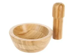 5five Mortel med mortelstöt i bambu, Ø 13 cm