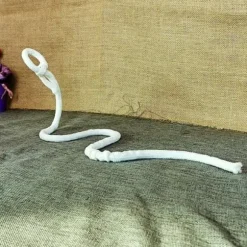 Flaskhållare - Magisk - Rep - Handgjord - Modern - Vit tråd