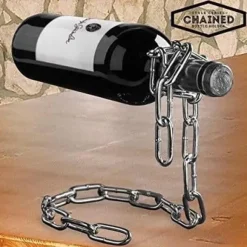 Flaskhållare - Metall - Synvilla - Unik design - För vuxna