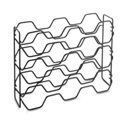 Flaskställ - Metaltex - MTLPRO-382915000 - Vit - Metall - Enkel montering