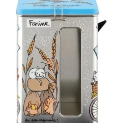 Fönsterlåda - Bakom Dörren - Mjölad - Metall - 21x14,5x10,4 cm - Hällpip