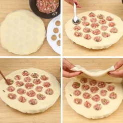 Form för Dumplings - 19 Hål