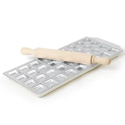 Form med kavel för att göra klassiska Ravioli dumplings, 36 st - Hendi 975534