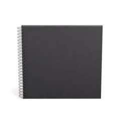 Fotoalbum Black med vita blad 35x31,5cm Bigso Box of Sweden