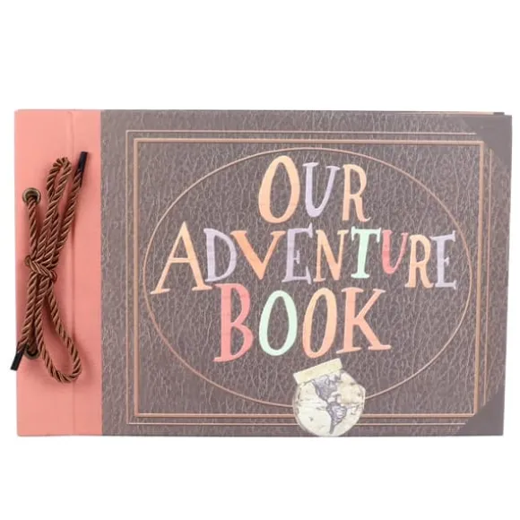 Fotoalbum DIY Vintage Tether Loose Leaf Picture Scrapbook för inspelning av bröllopsresor