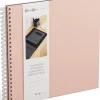 Fotoalbum Dusty Pink med svarta blad 35x31,5cm Bigso Box of Sweden