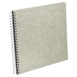 Fotoalbum Linen med vita blad 35x31,5cm Bigso Box of Sweden