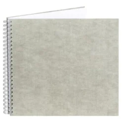 Fotoalbum Linen med vita blad 35x31,5cm Bigso Box of Sweden