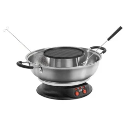 FRITEL FG 2970 - fondue pot / grill - rostfritt stål svart