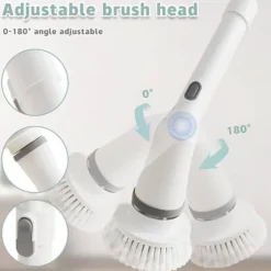 Förlängningsbar Elektrisk Rengöringsborste 6-i-1
