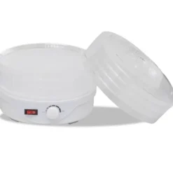 Frukt- och svamptork med 6 stapelbara torkgaller | Färg: Transparent | Storlek: Rund