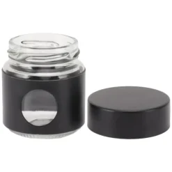 Förvaringsbehållare för kaffebönor i glas - Lufttät köksbehållare i rostfritt stål