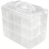 Förvaringsbox - Stapelbar Låda - Höjd: 18,5 cm