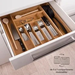 Förvaringsbricka för bestick - bestickbricka för Blumtal låda - klockband