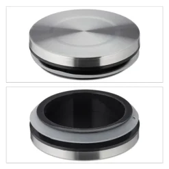 Förvaringsburkar, 3 delar, 14x12 cm, Transparent