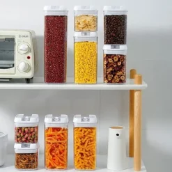 Förvaringsburkar 1,2 liter lufttätt lock Secret de Gourmet