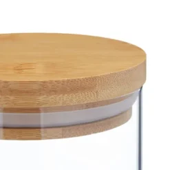 Förvaringsburkar Set, 22x10 cm, Transparent