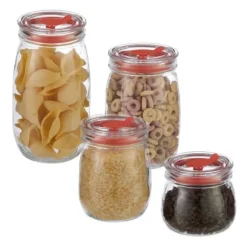 Förvaringsburkset, 12x21 cm, Transparent