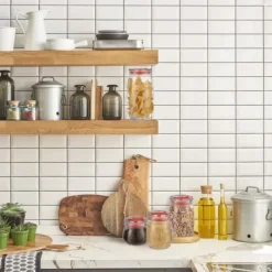 Förvaringsburkset, 12x21 cm, Transparent