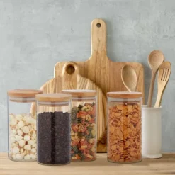 Förvaringsburkset, 18x10 cm, Transparent