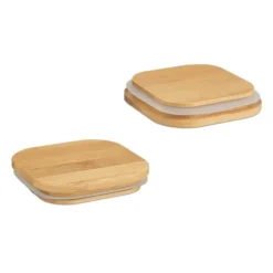 Förvaringsburkset, 10,5x10x10 cm, Transparent