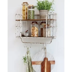 Förvaringsglas m. lock - H. 24 cm