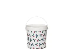 Förvaringshink med lock bär 1 l