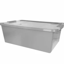 Förvaringslåda Curver Grå Plast 26 L 55 x 19 x 35 cm (7 antal)