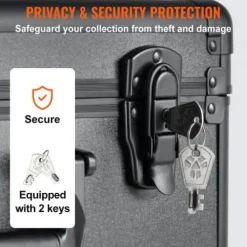 Förvaringslåda för graderade kort, 4 fack, 42.5x25.5x16.5 cm, Förvaring