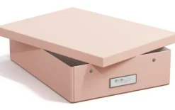 Förvaringslåda Kleo A4 Dusty Pink Bigso Box of Sweden