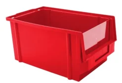 FÖRVARINGSLÅDA STORLEK '2' RÖD - LÅDA 2 SVART/HÖGER