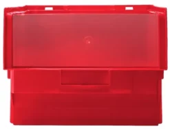 FÖRVARINGSLÅDA STORLEK '2' RÖD - LÅDA 2 SVART/HÖGER