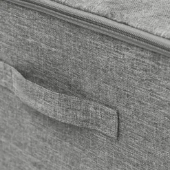 Förvaringslådor - Living Förvaringslåda 2 st tyg 43x34x23 cm grå