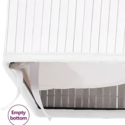 Förvaringslådor - Living Förvaringslådor bambu 4 st vit